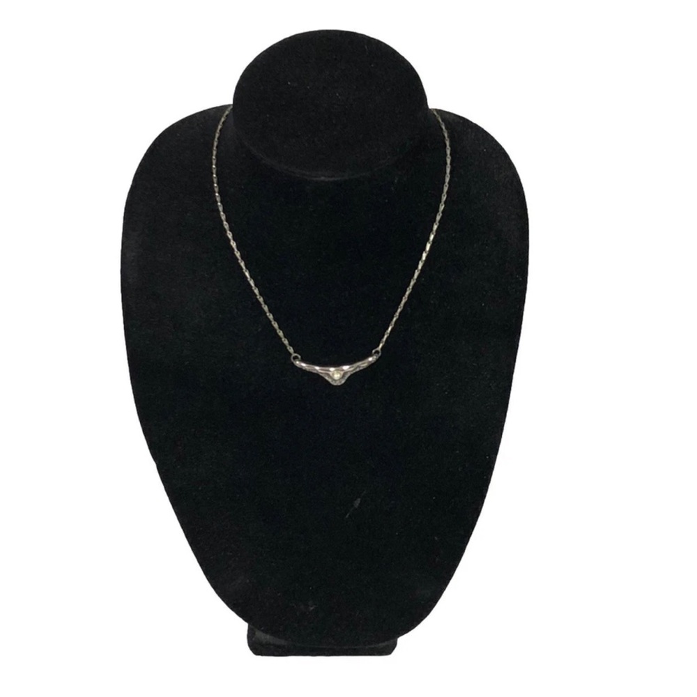 Modernist Brutalist Signed Jean-Claude Darveau Necklace Dali Eye Vintage Artist
